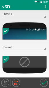 Статус бар Android L